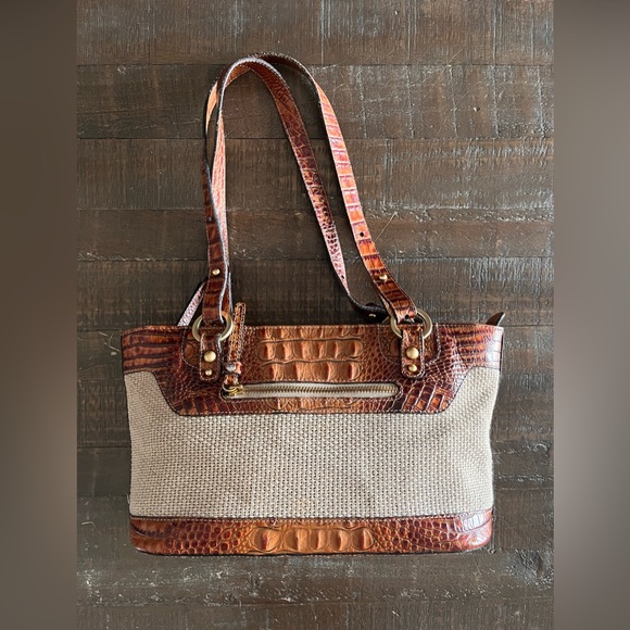 Brahmin Brown and Beige Women's Bag - Picture 4 of 15